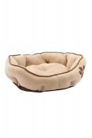 LOLO Pets Лежанка бежевая, размер М, 57х52х14 см
